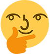 LennyThink reaction emoji
