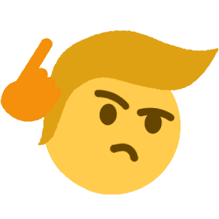 DonaldThink Discord emoji