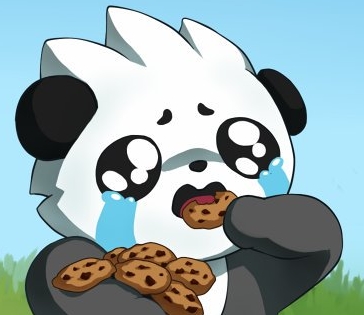 PandaCookieSad Discord emoji