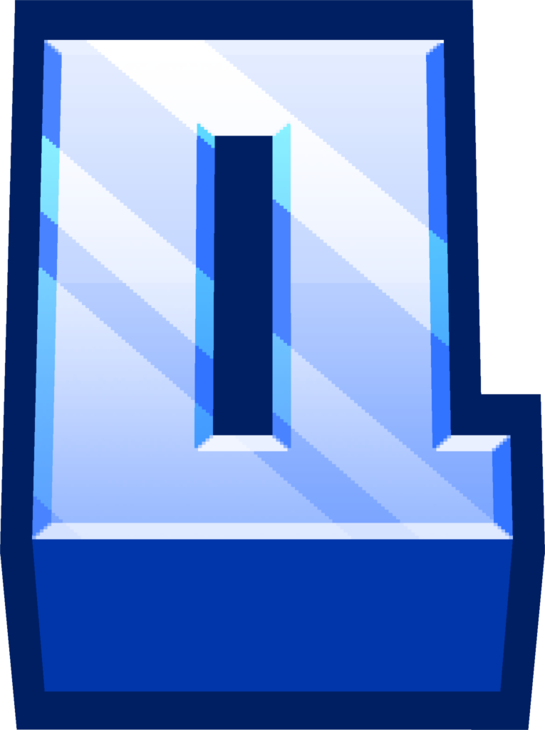 minecraft-blue-q gaming emoji