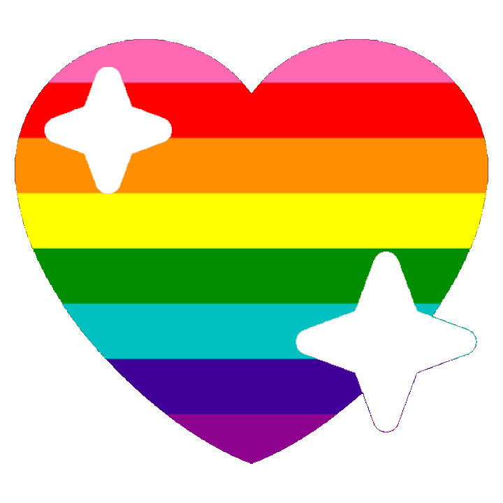 original_lgbtq_sparkle_heart cute emoji
