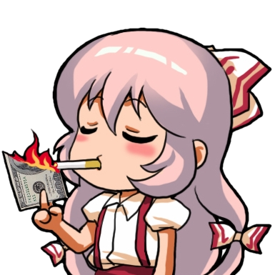 doesnt_need_money_mokou Discord emoji