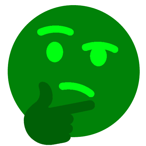 Green_Thinking_Emoji Discord emoji