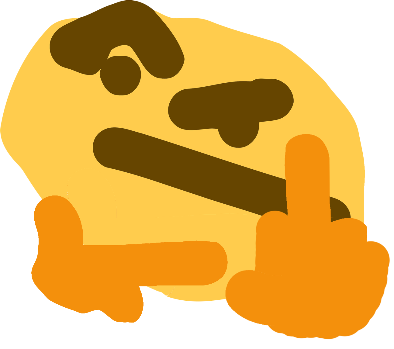 DoubleThonk Discord emoji