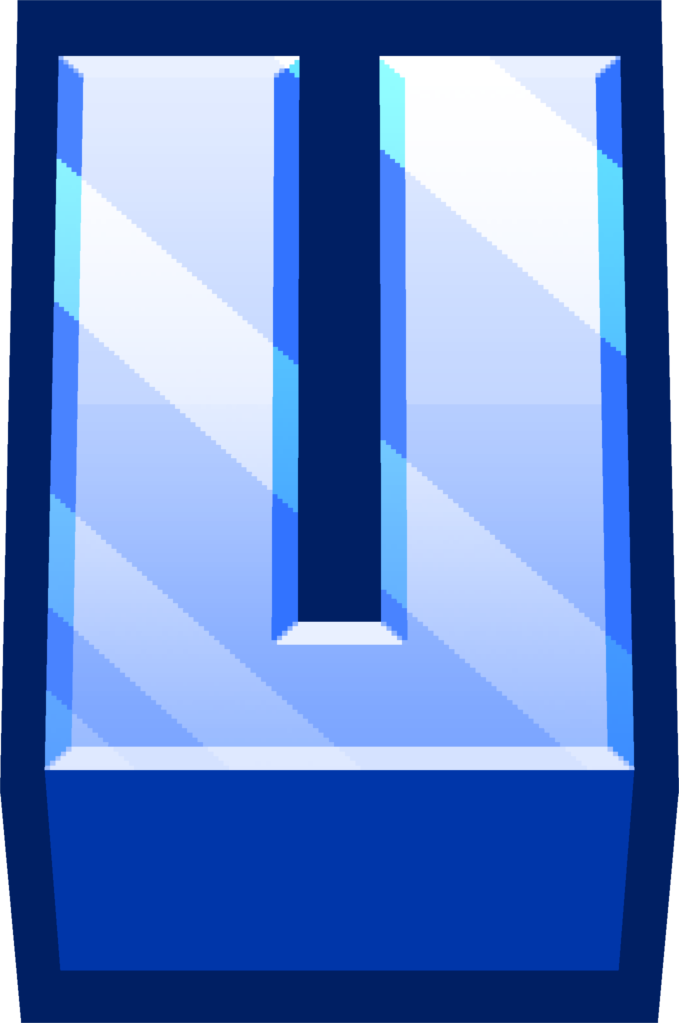 minecraft-blue-u gaming emoji