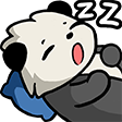 pandasleep Discord emoji