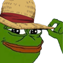 INTSL_strawhat_Pepe Discord emoji