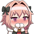 astolfoBlush cute emoji