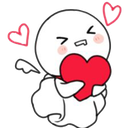 KyuGhostyHeart cute emoji