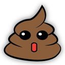 PoopOpenMouth Discord emoji