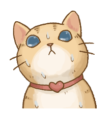 catsweating cat emoji