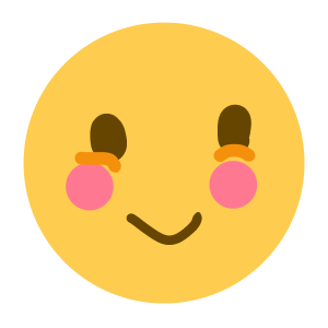 Blushingface cute emoji
