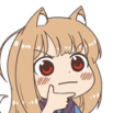 AwooThink reaction emoji