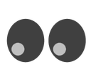 grey_eyes Discord emoji