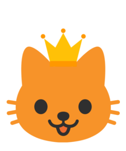 crowncat cat emoji