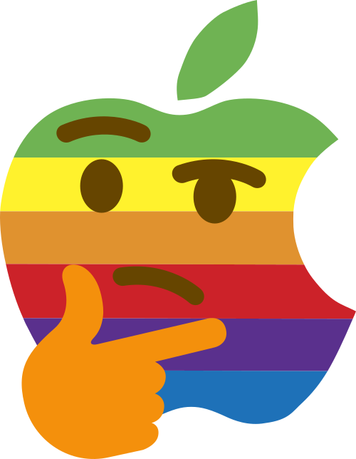 ThinkingApple Discord emoji