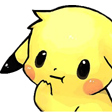 PikaThink reaction emoji