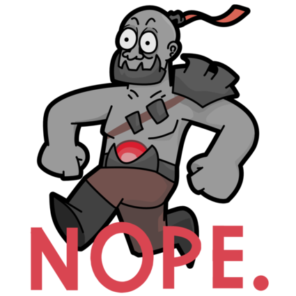 Nope trending emoji