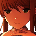 JustMonika Discord emoji