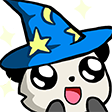 PandaAdmireWizard Discord emoji