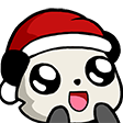 PandaAdmireHat Discord emoji