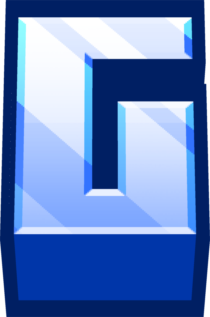 minecraft-blue-g gaming emoji