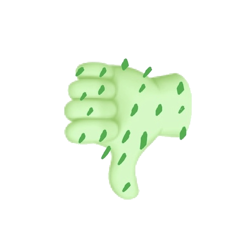 CactusThumbsDown Discord emoji