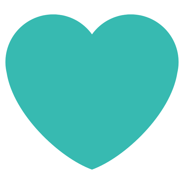teal_heart cute emoji