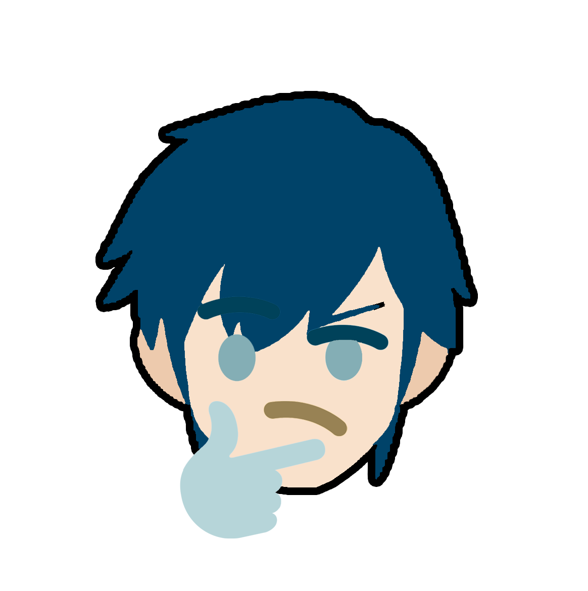 SmashUltimateMarthThink Discord emoji