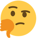 thinksDown Discord emoji