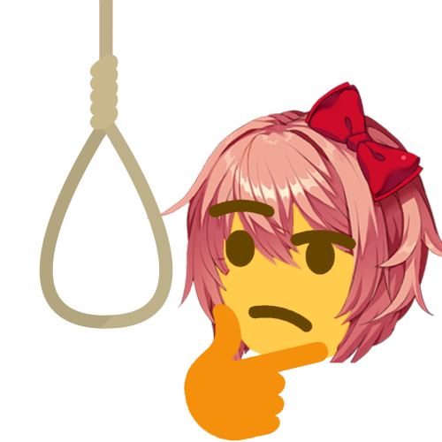 ThinkingSayori reaction emoji