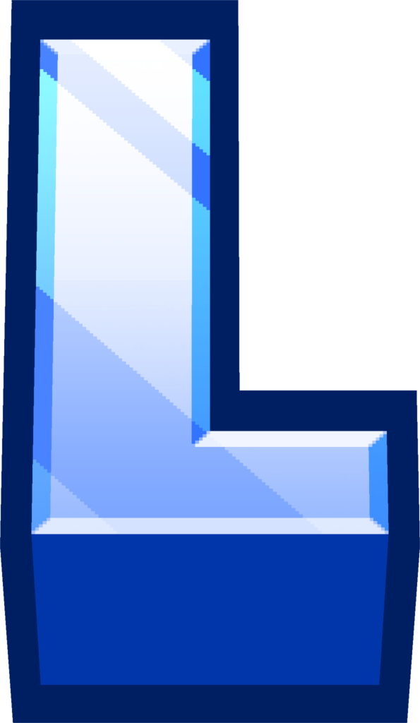 minecraft-blue-l gaming emoji