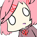 ddlc_natsuki_derp Discord emoji