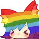 AwooRainbow Discord emoji