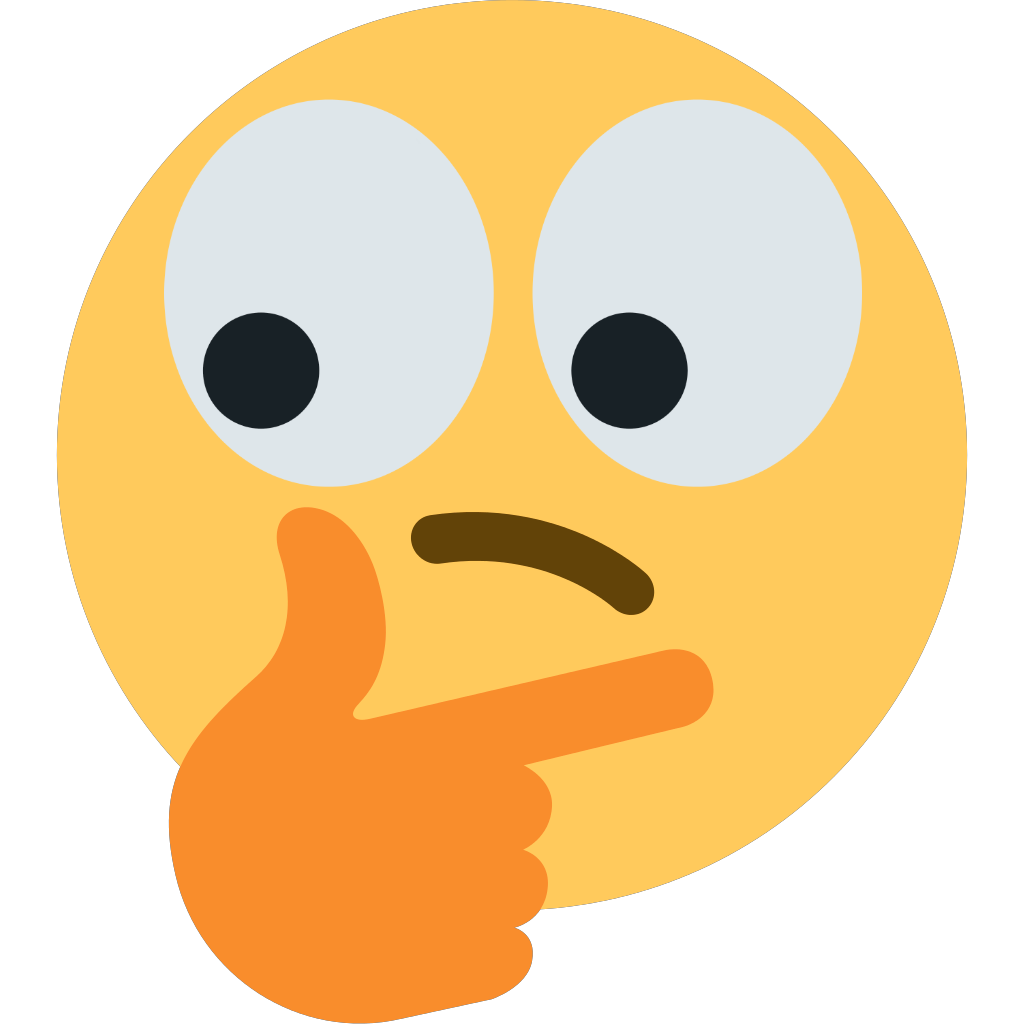 thinkingeyes reaction emoji