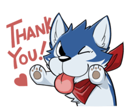 huskythankyou Discord emoji