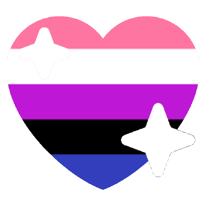 Genderfluid_Sparkle_Heart cute emoji