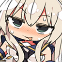shimakaze_blep_blush Discord emoji