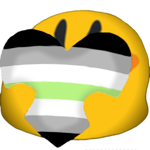 BlobPrideAgender blob emoji