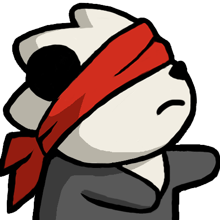 PandaBlindfold Discord emoji