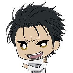 OkabePose Discord emoji