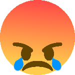 angerycry reaction emoji