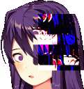ddlc_yuri_glitch Discord emoji