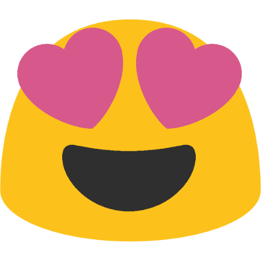 BlobHeartEyes blob emoji