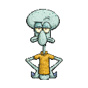 Squidward_Dab animated emoji