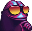 RetroPepeThink pepe emoji