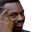 thinkingblackguy Discord emoji