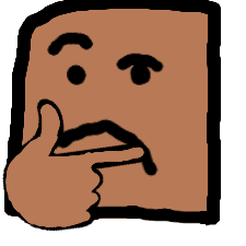 MinecraftAwsomeThinking gaming emoji