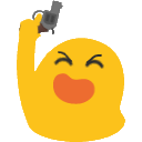 BlobShoot blob emoji