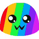 anirainbowblob animated emoji